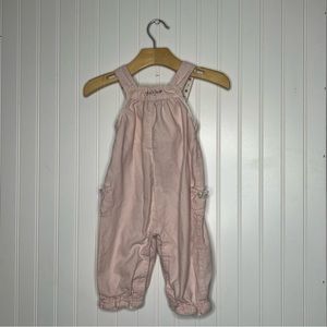 Janie & Jack Signature Layette Overall Jumpsuit Size 6 to 12 Months